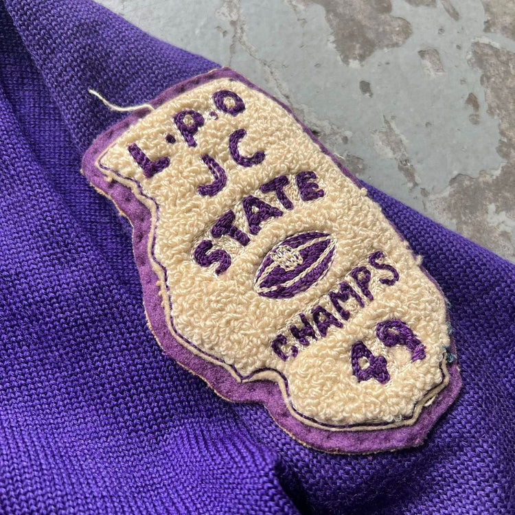 40s L.P.O College Letterman
