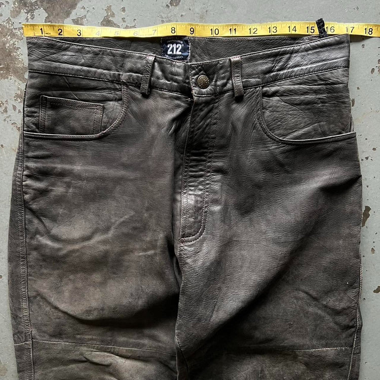 90s 212 Leather Pants