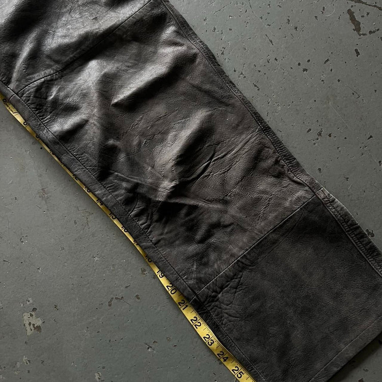 90s 212 Leather Pants
