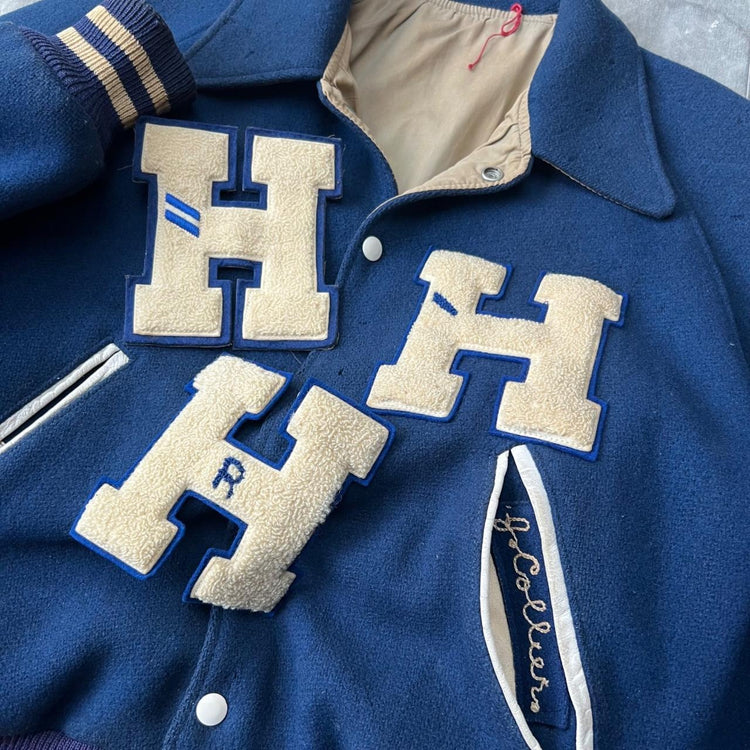 50s Spaulding Reversible Navy