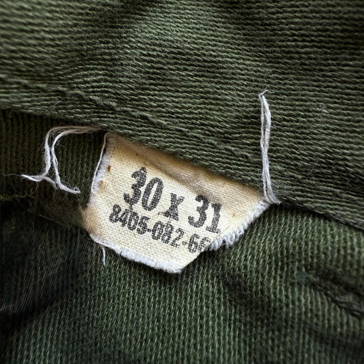 60's U.S Military OG-107 Fatigue Pants