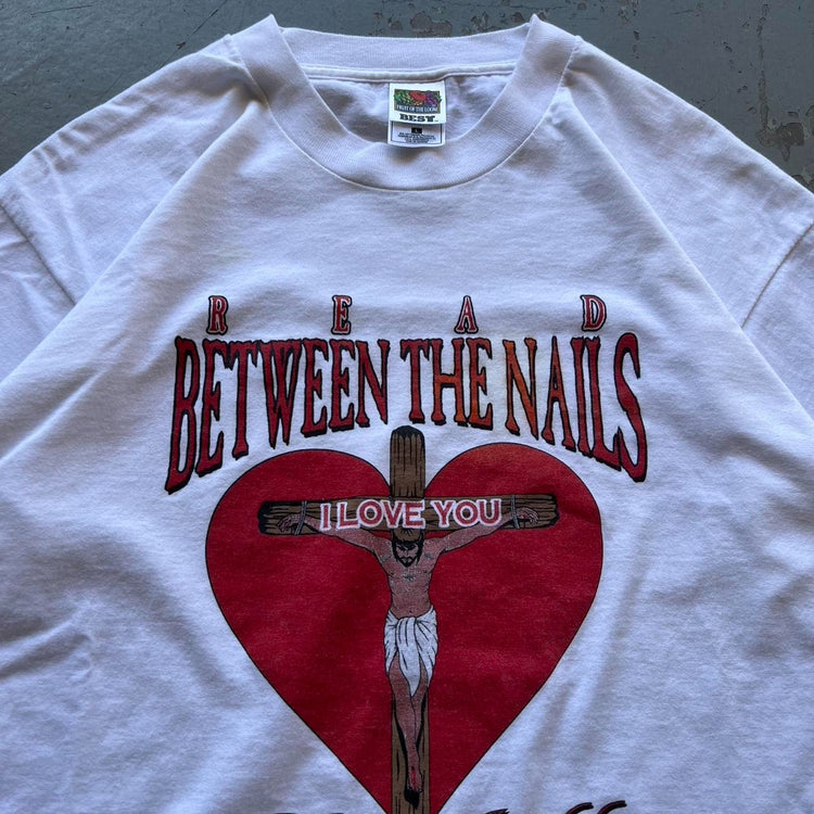 90s Between The Nails Jesus Tee