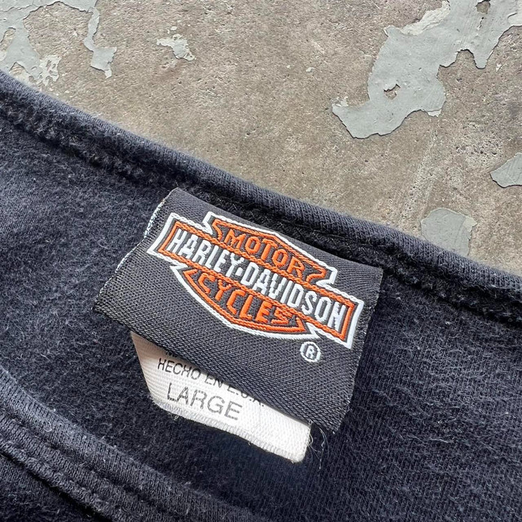 90s Harley Davidson Baby Tee