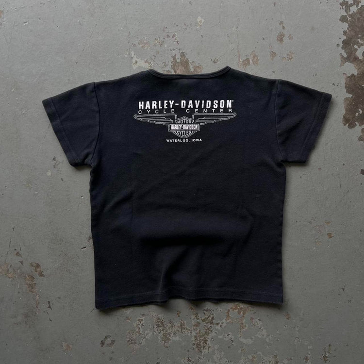 90s Harley Davidson Baby Tee
