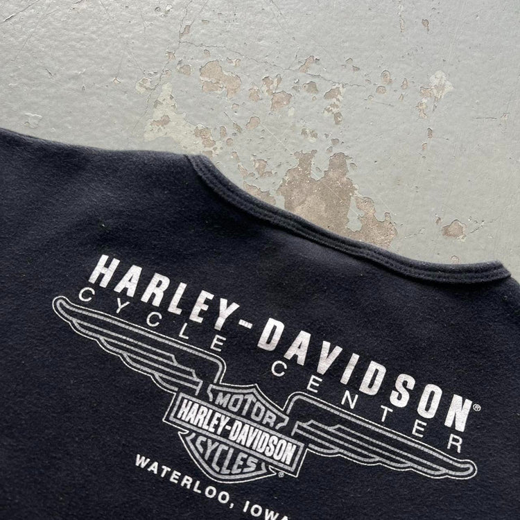 90s Harley Davidson Baby Tee