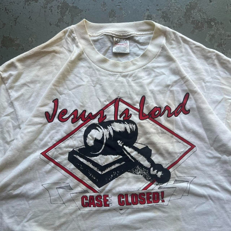 90s Jesus Is Law Tee