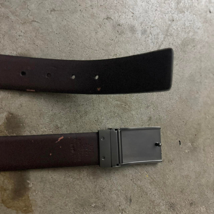 00s Hugo Gusy Leather Belt