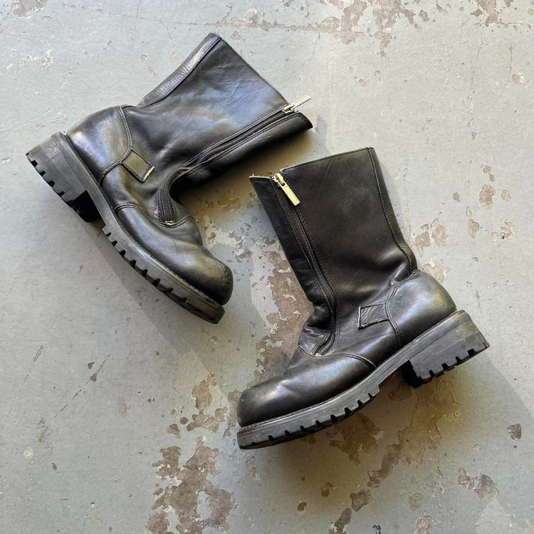 90s Harley Davidson Boots