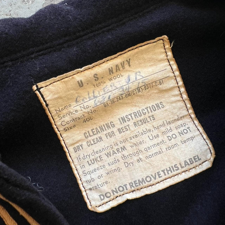 60s Navy Pullover