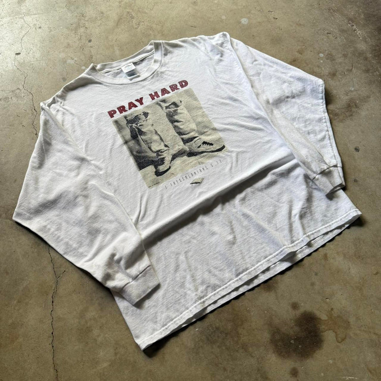 90s Pray Hard Jesus Tee