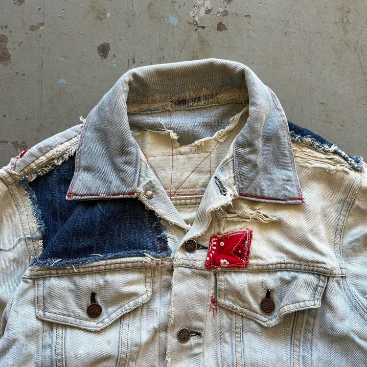 80s Repaired Levi's Denim Jacket