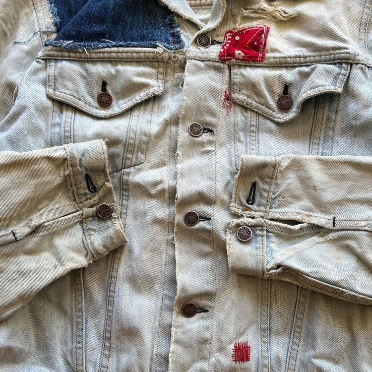 80s Repaired Levi's Denim Jacket