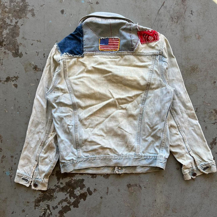 80s Repaired Levi's Denim Jacket