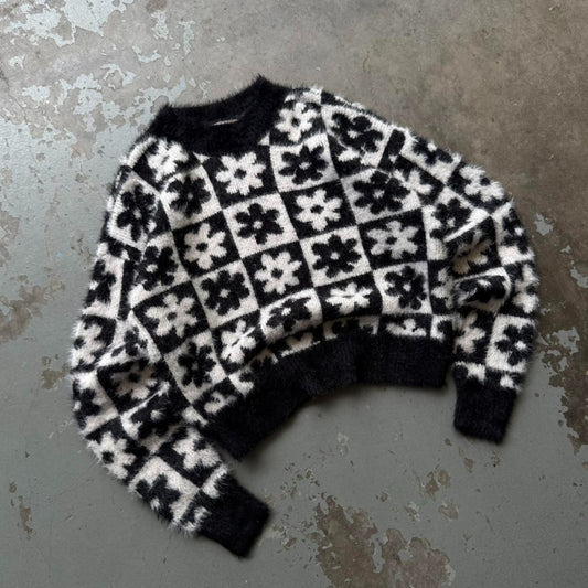 SO Checkered Sweater