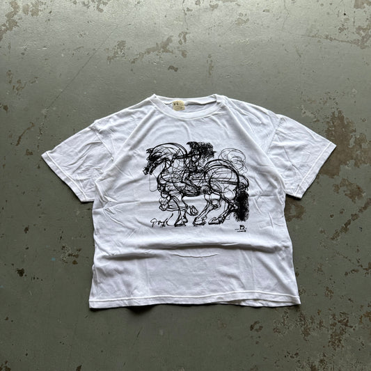 90s European Salvador Dali Tee