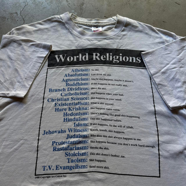 90s Shit Happens World Religions