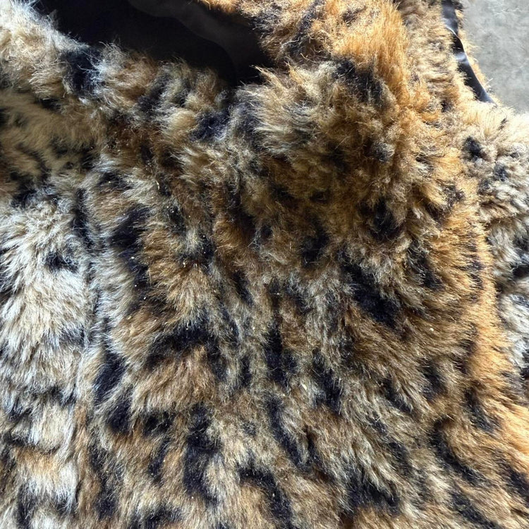 80s Vintage Cheetah Vest