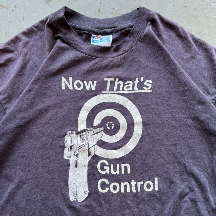 80s Cropped Gun Control