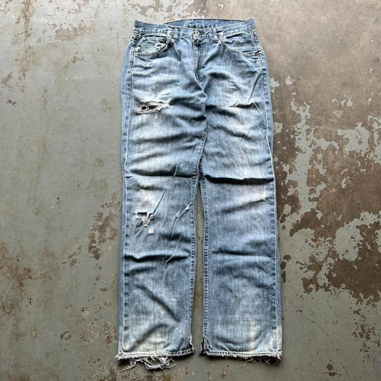 00s Distressed Denim