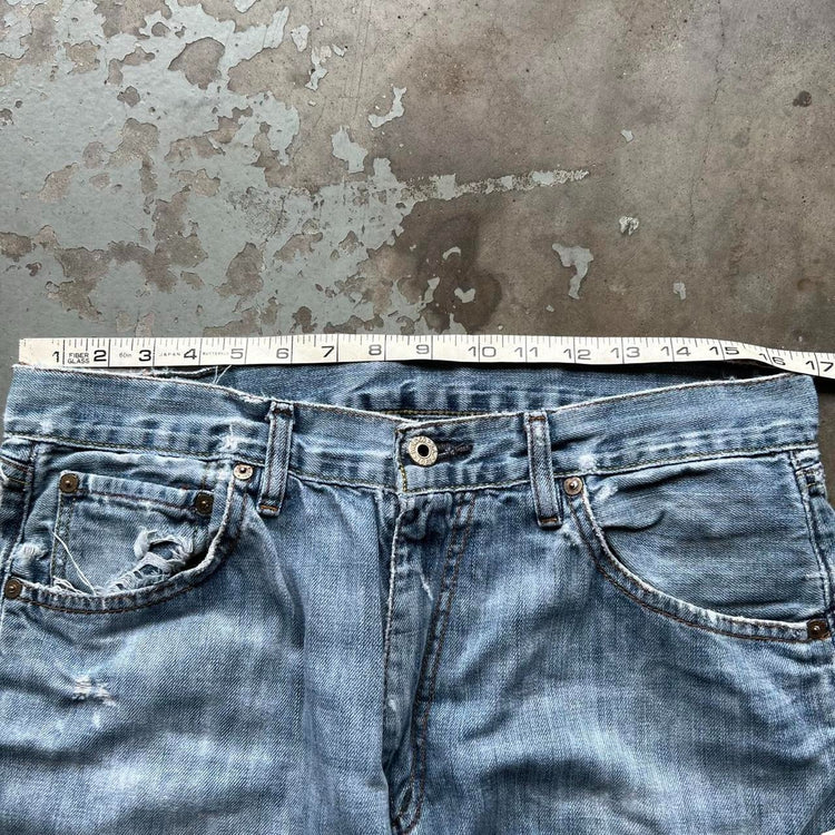 00s Distressed Denim