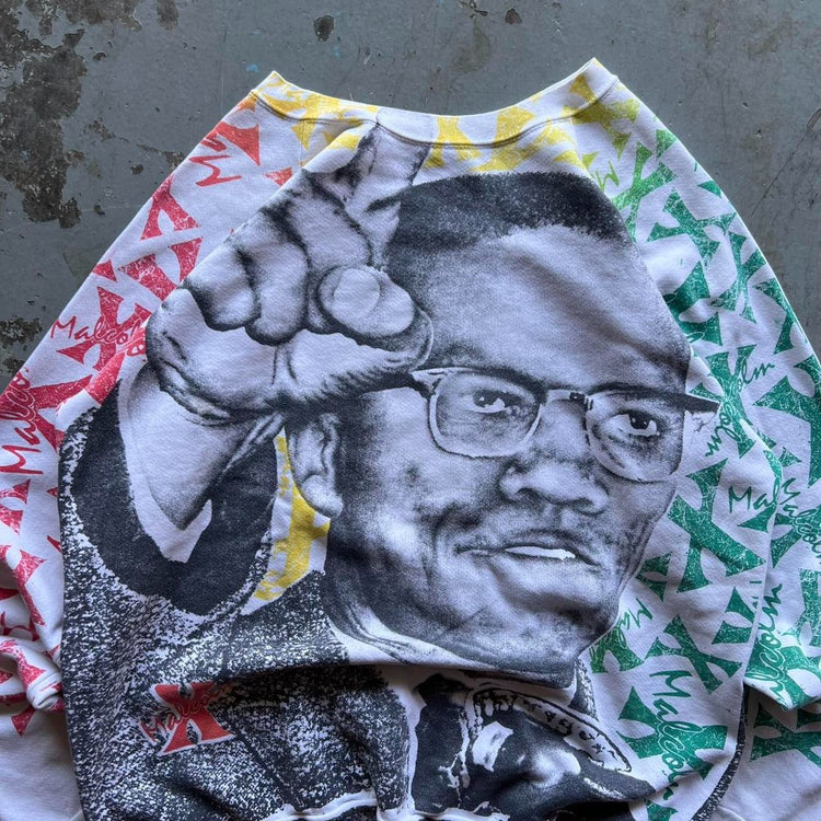 90s Vintage Malcom X