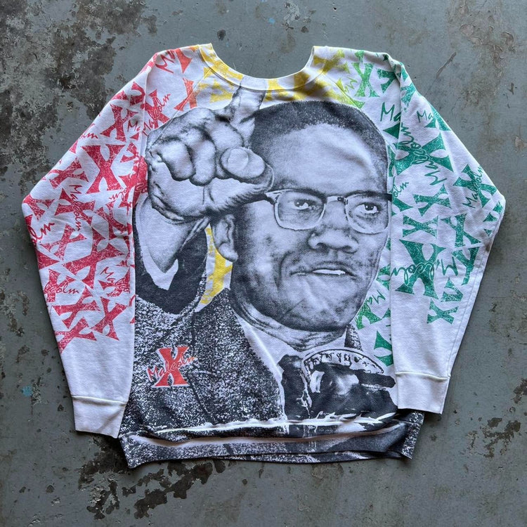 90s Vintage Malcom X