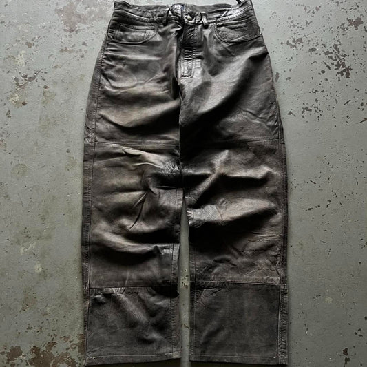 90s 212 Leather Pants
