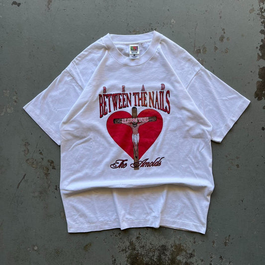 90s Between The Nails Jesus Tee