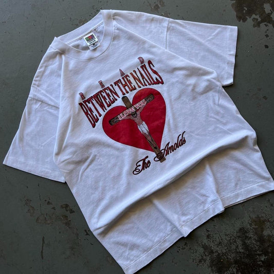 90s Between The Nails Jesus Tee