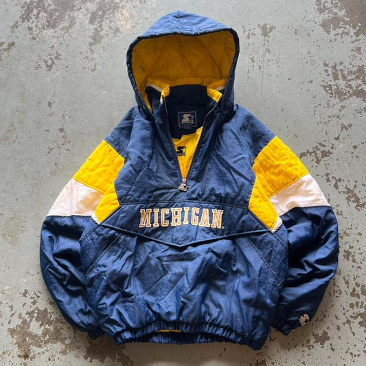 90s Starter Michigan Puffer