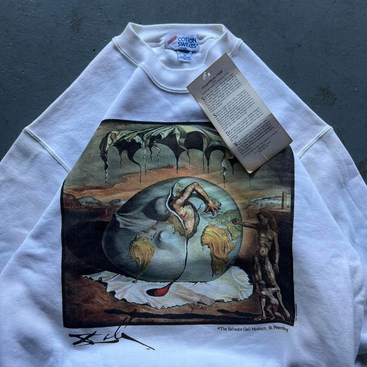 90s DS Salvador Dali Crewneck