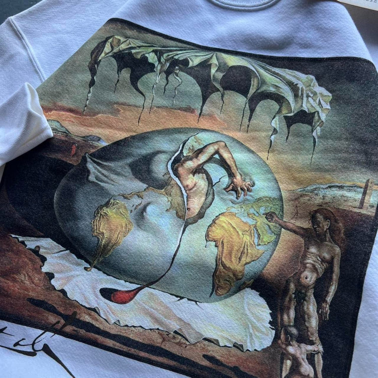 90s DS Salvador Dali Crewneck