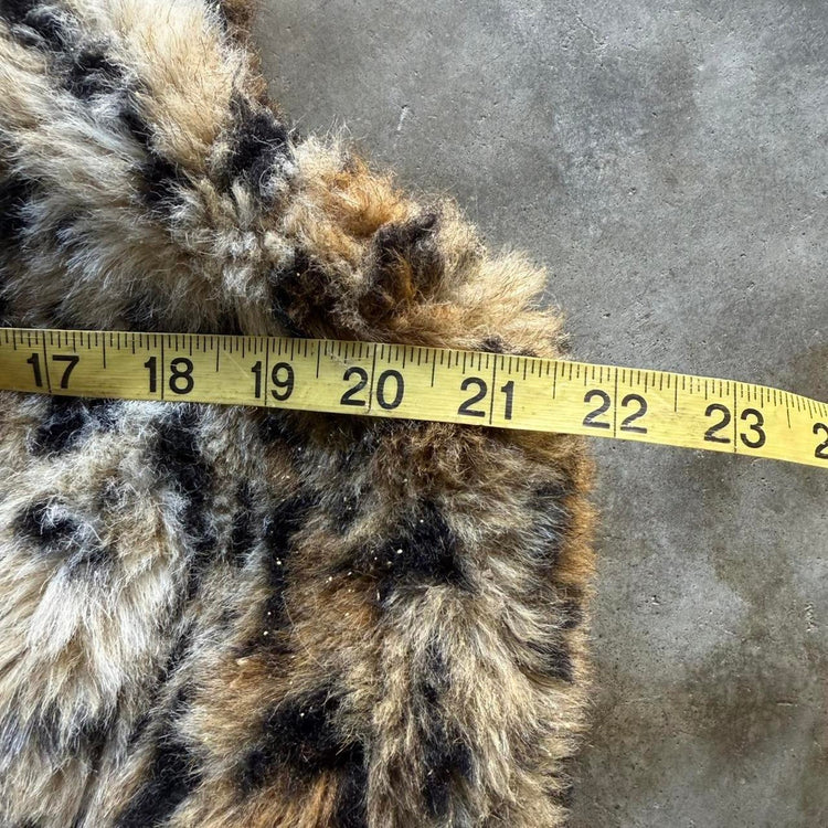 80s Vintage Cheetah Vest