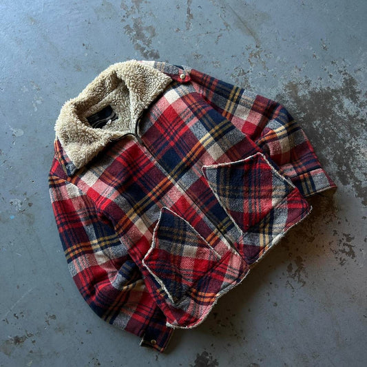 60s Plaid Montgomery Ward Jacket