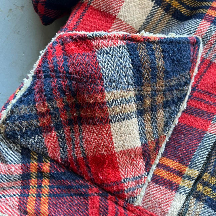 60s Plaid Montgomery Ward Jacket