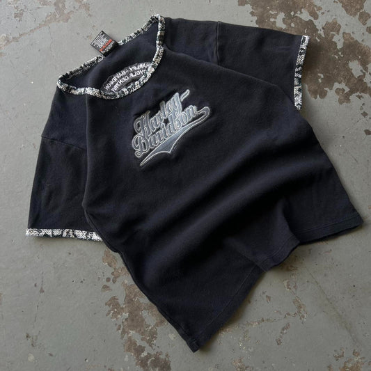 90s Harley Davidson Baby Tee