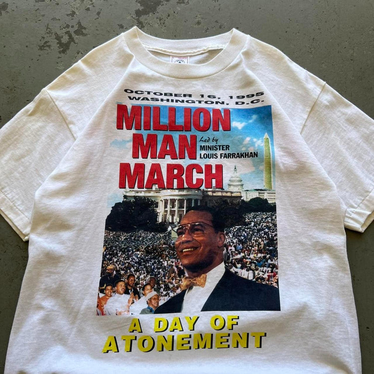 90s Million Man March Rap Tee