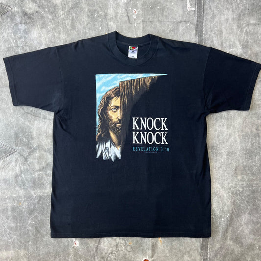 90’s Jesus “Knock Knock” Tee