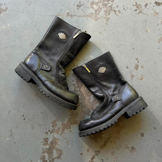 90s Harley Davidson Boots