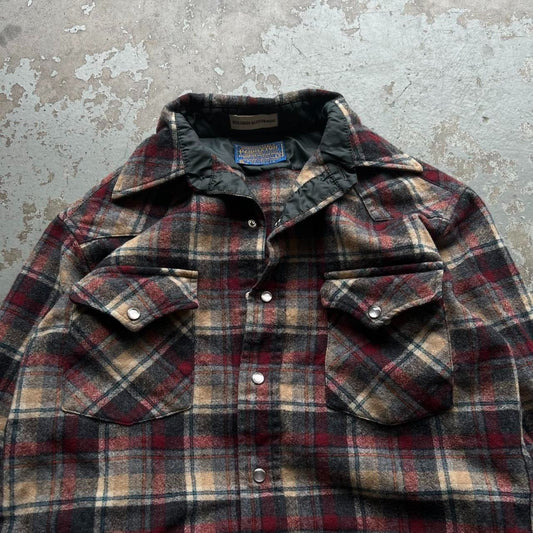 80s Pendleton Plaid Flannel