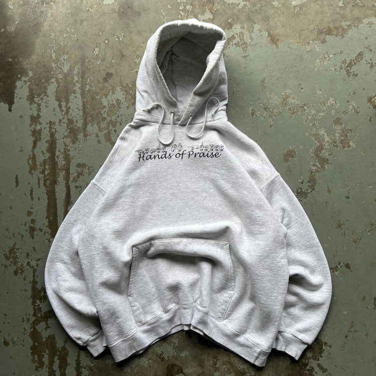 90s Prasing Hands ASL Hoodie