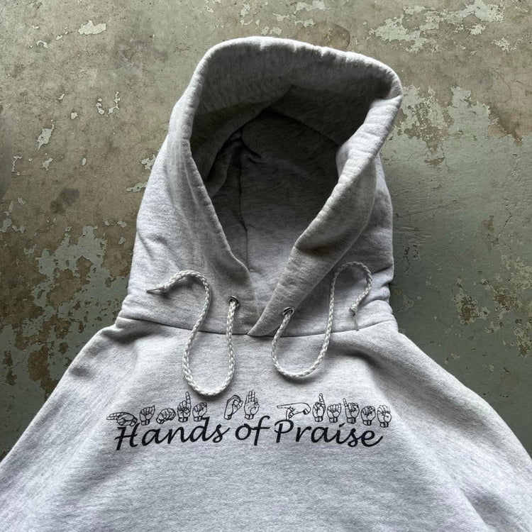 90s Prasing Hands ASL Hoodie