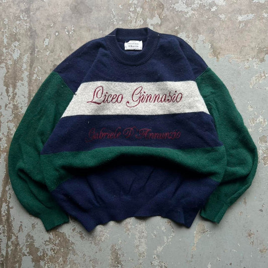 80s Italian Wool Crewneck