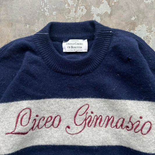 80s Italian Wool Crewneck