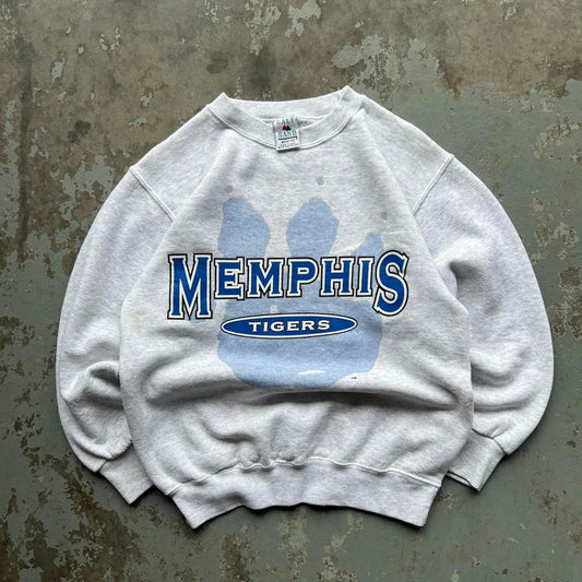 90s Memphis Tigers Crewneck